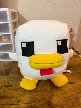 Minecraft Chicken Cuutopia plush